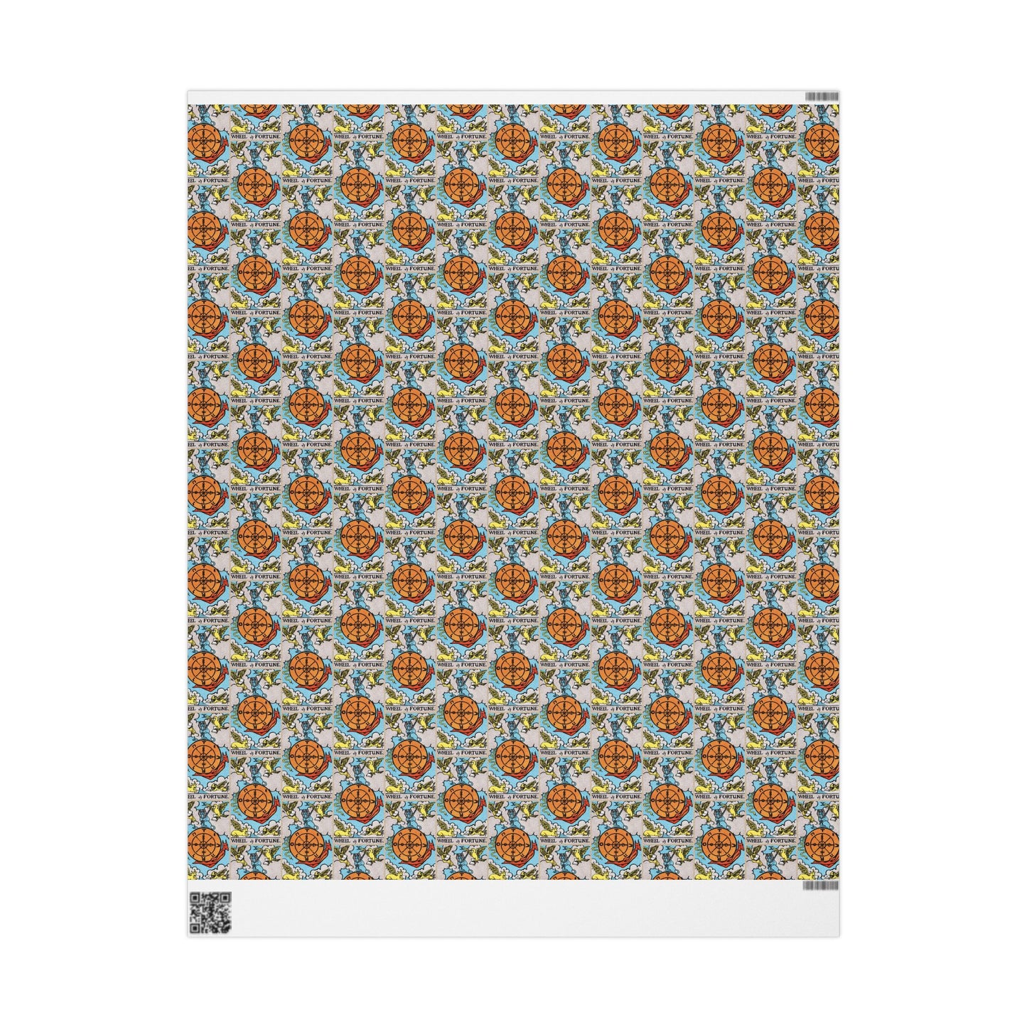 Wheel of Fortune Tarot Card Gift Wrap