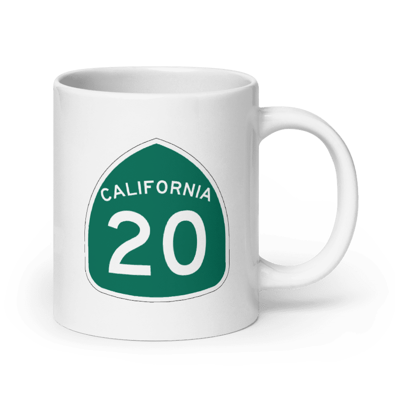 Highway 20 Coffee Mug