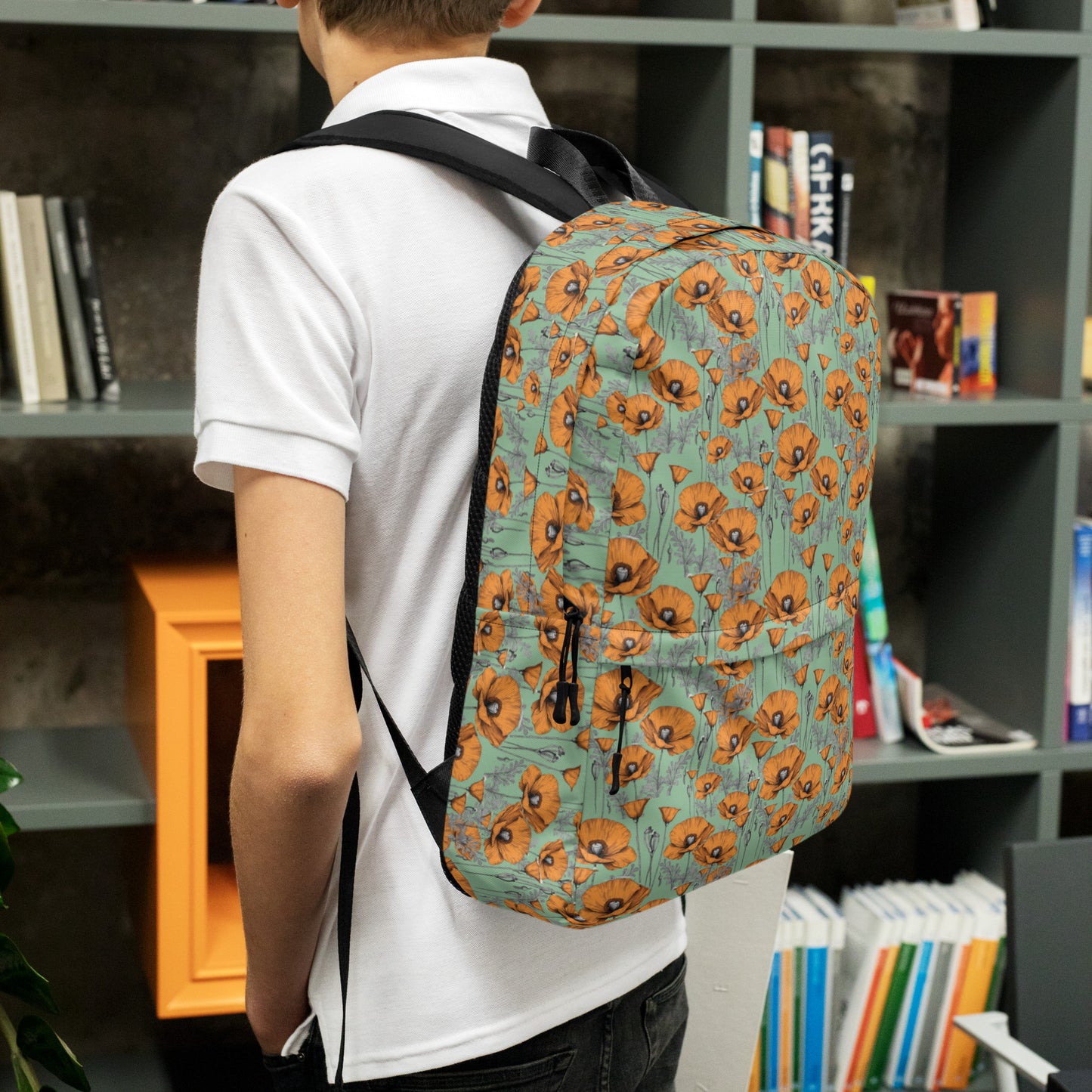 California Poppies Backpack for Kids