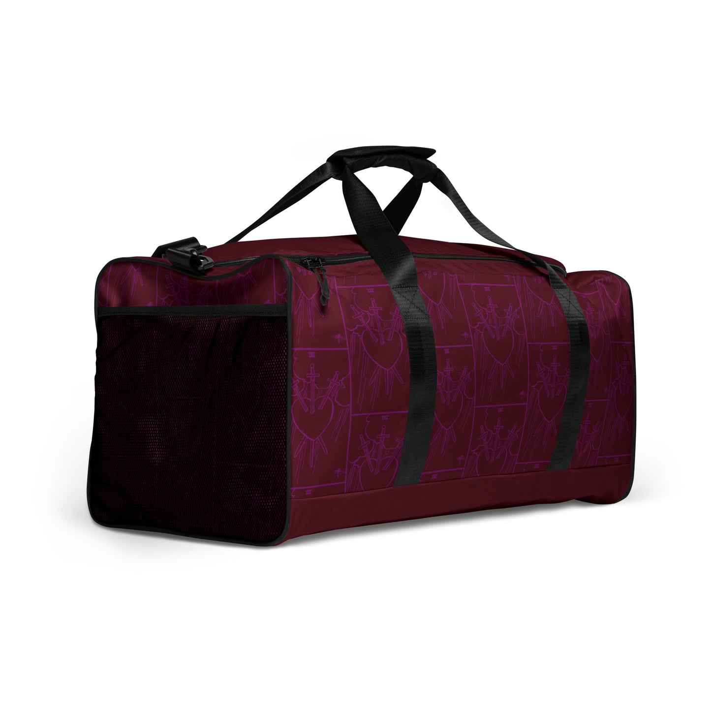 Three Of Swords Tarot Card Duffle Bag