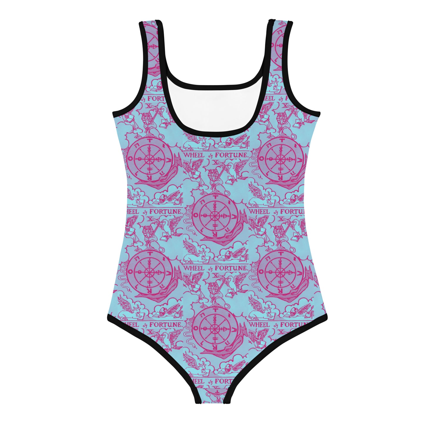 Wheel of Fortune Tarot Card Swimsuit for Tots
