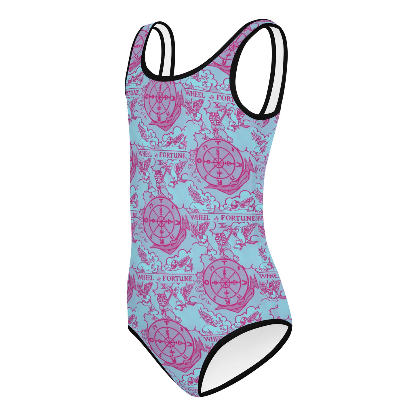 Wheel of Fortune Tarot Card Swimsuit for Tots