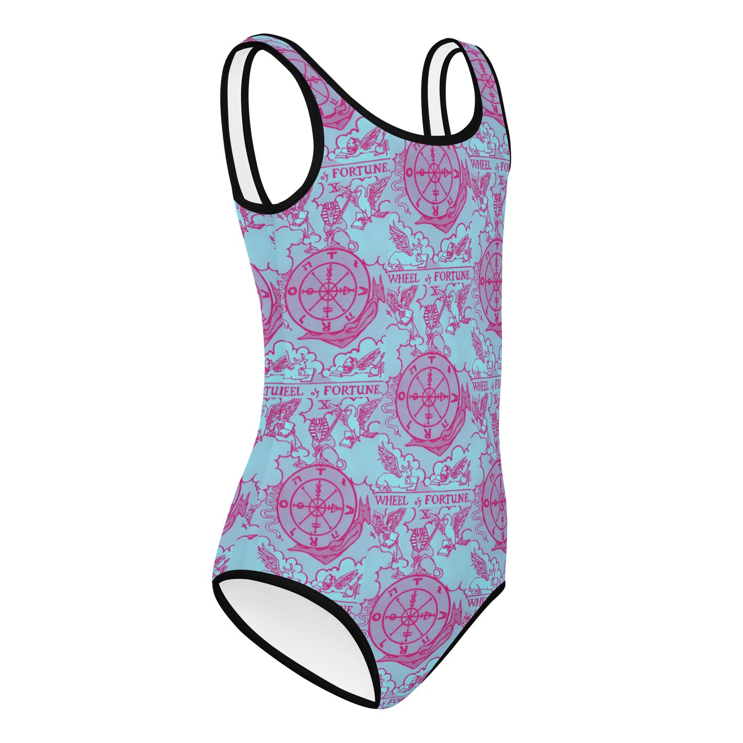 Wheel of Fortune Tarot Card Swimsuit for Tots