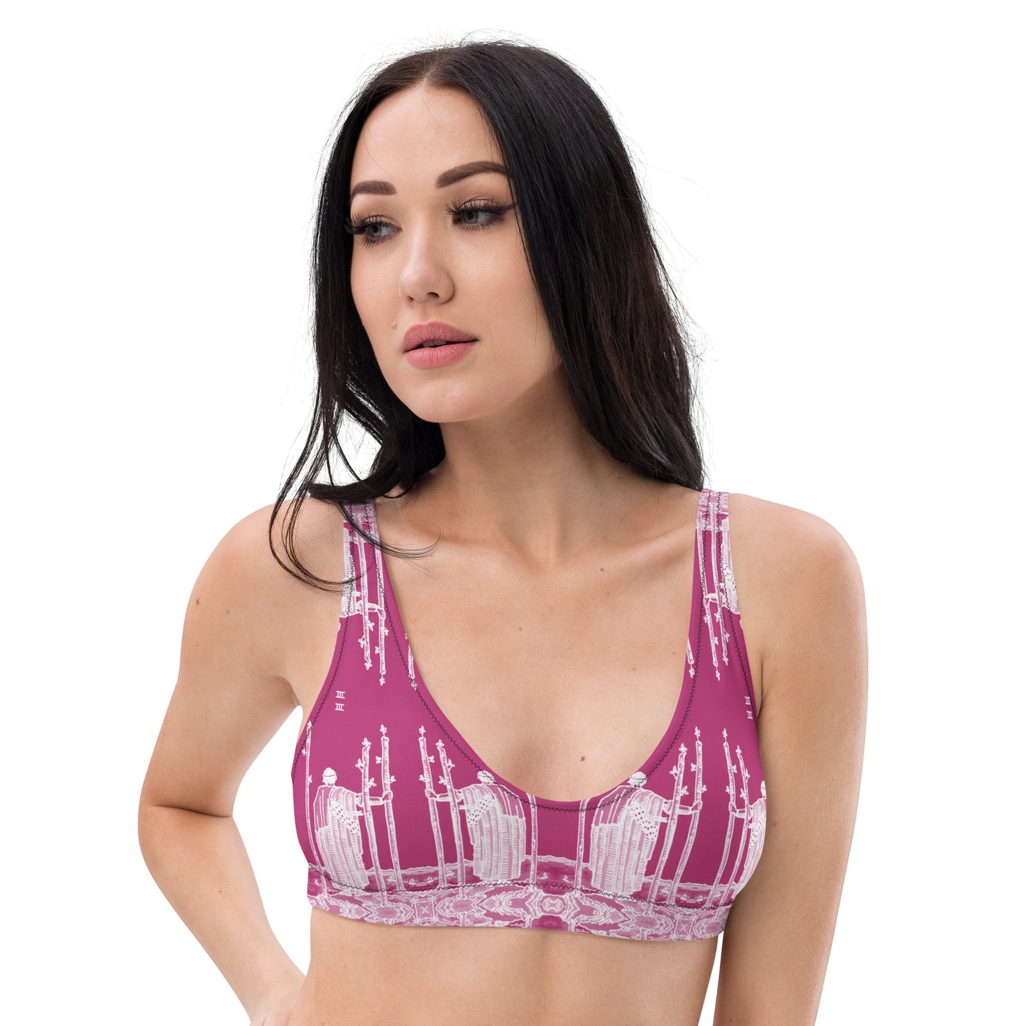 Three of Wands Tarot Card Bikini Top