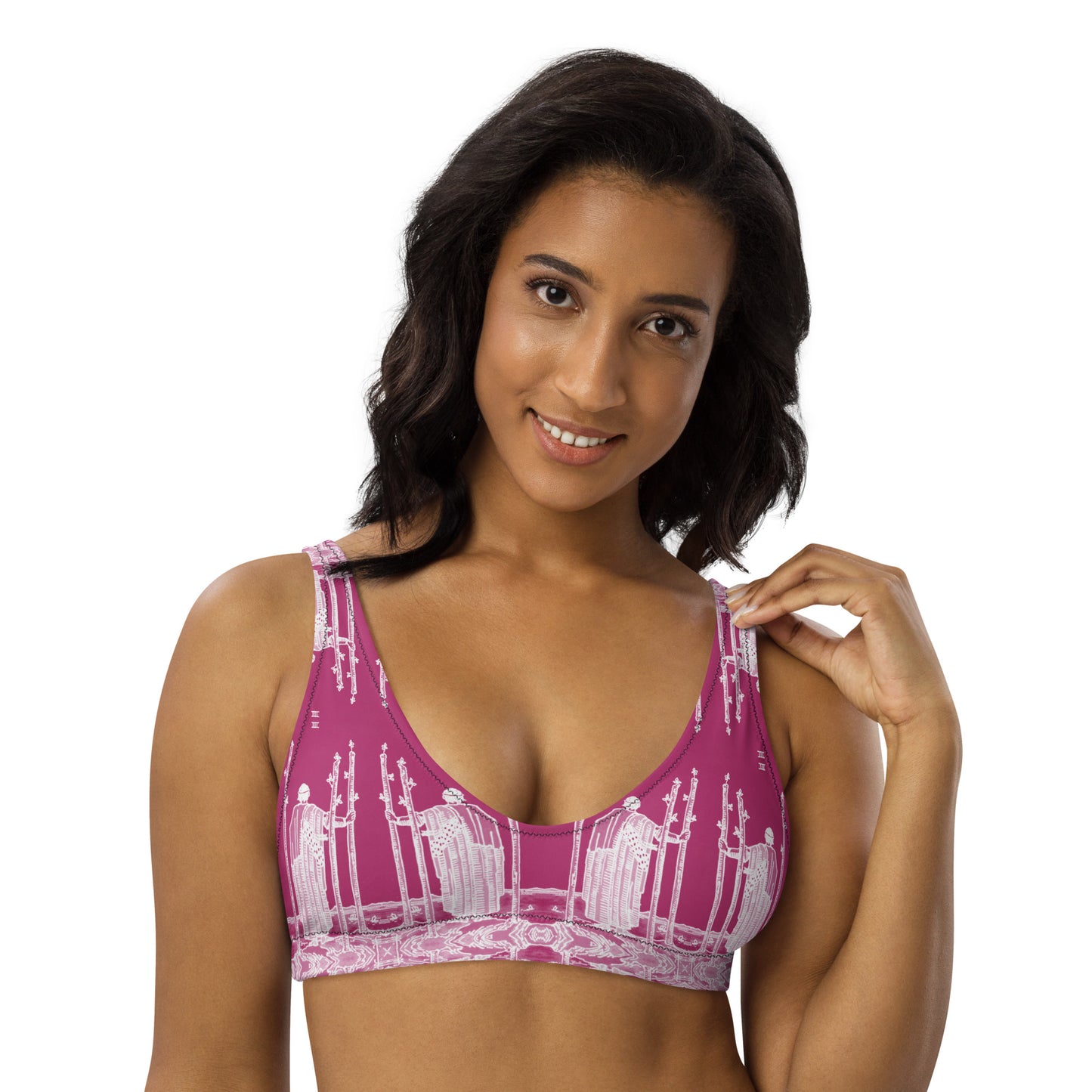 Three of Wands Tarot Card Bikini Top