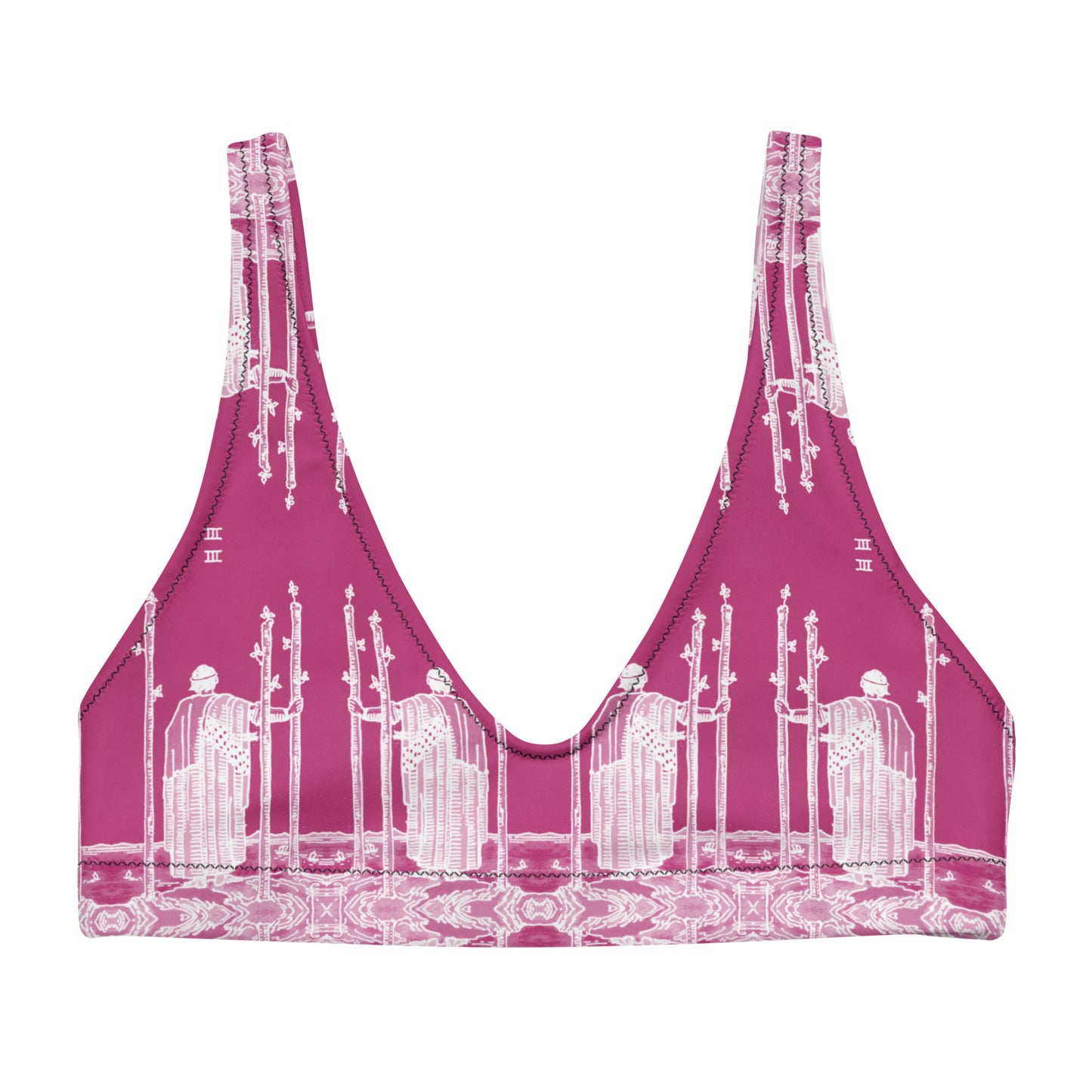 Three of Wands Tarot Card Bikini Top