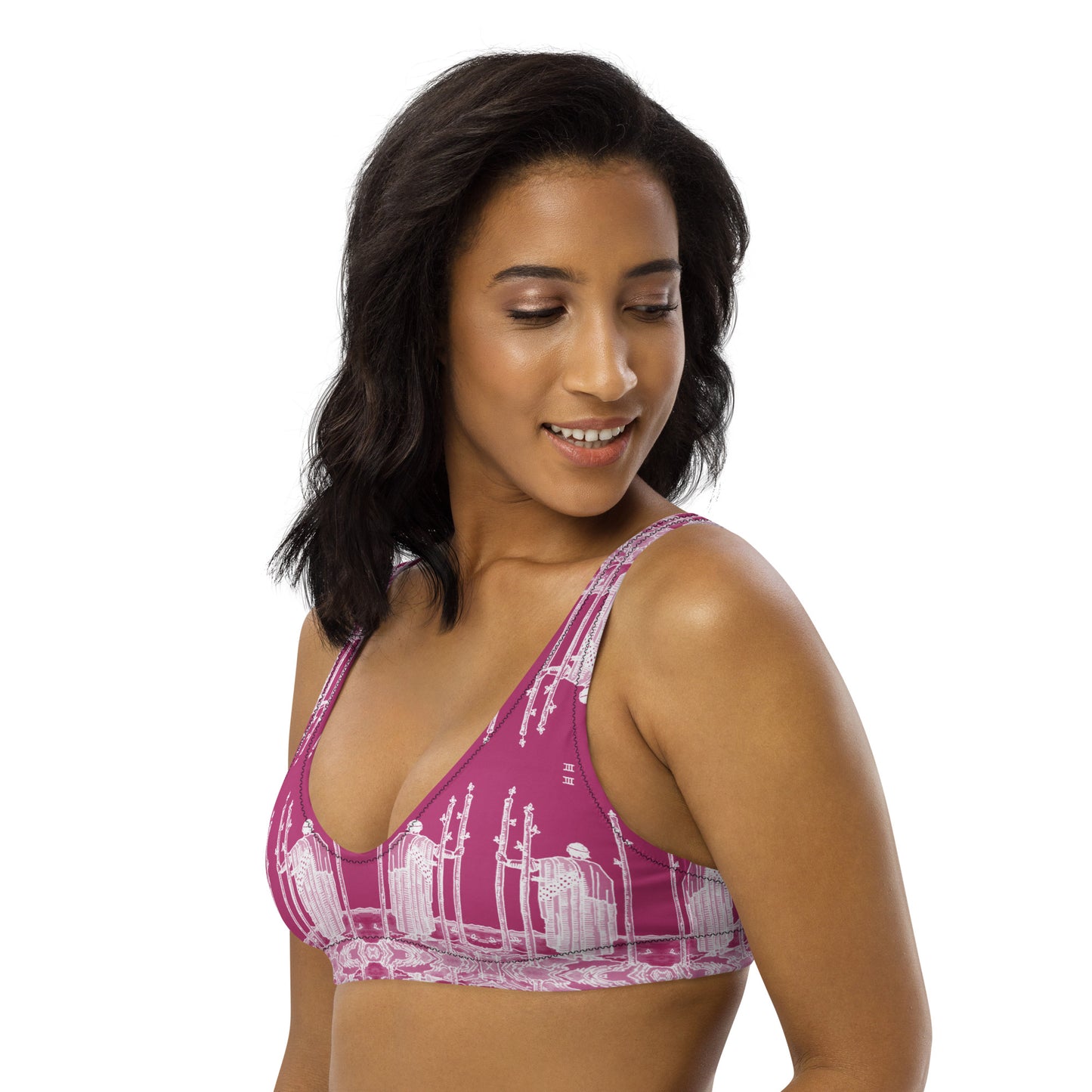 Three of Wands Tarot Card Bikini Top