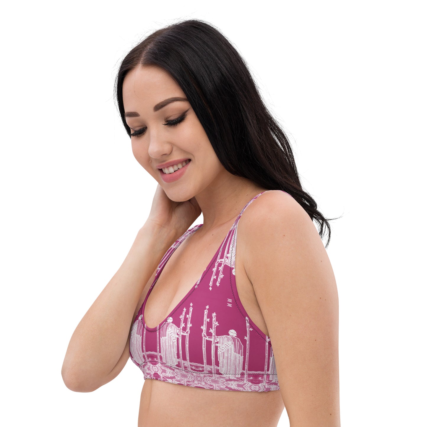 Three of Wands Tarot Card Bikini Top