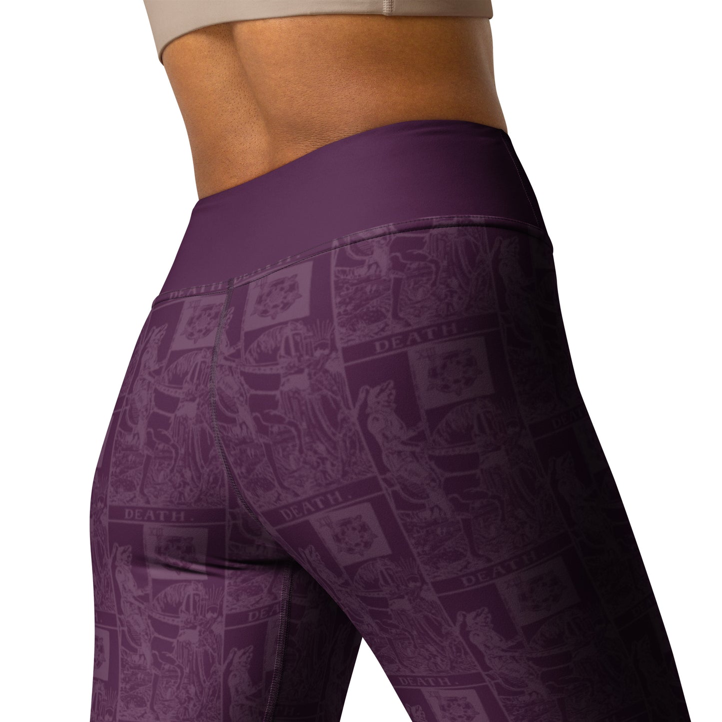 The Death Card Yoga Leggings