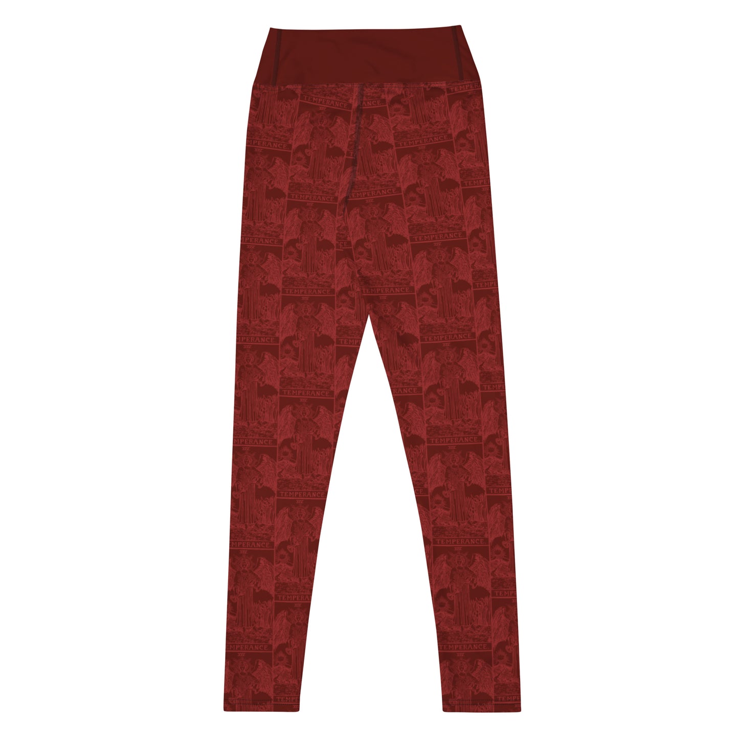 Temperance Tarot Card Yoga Leggings