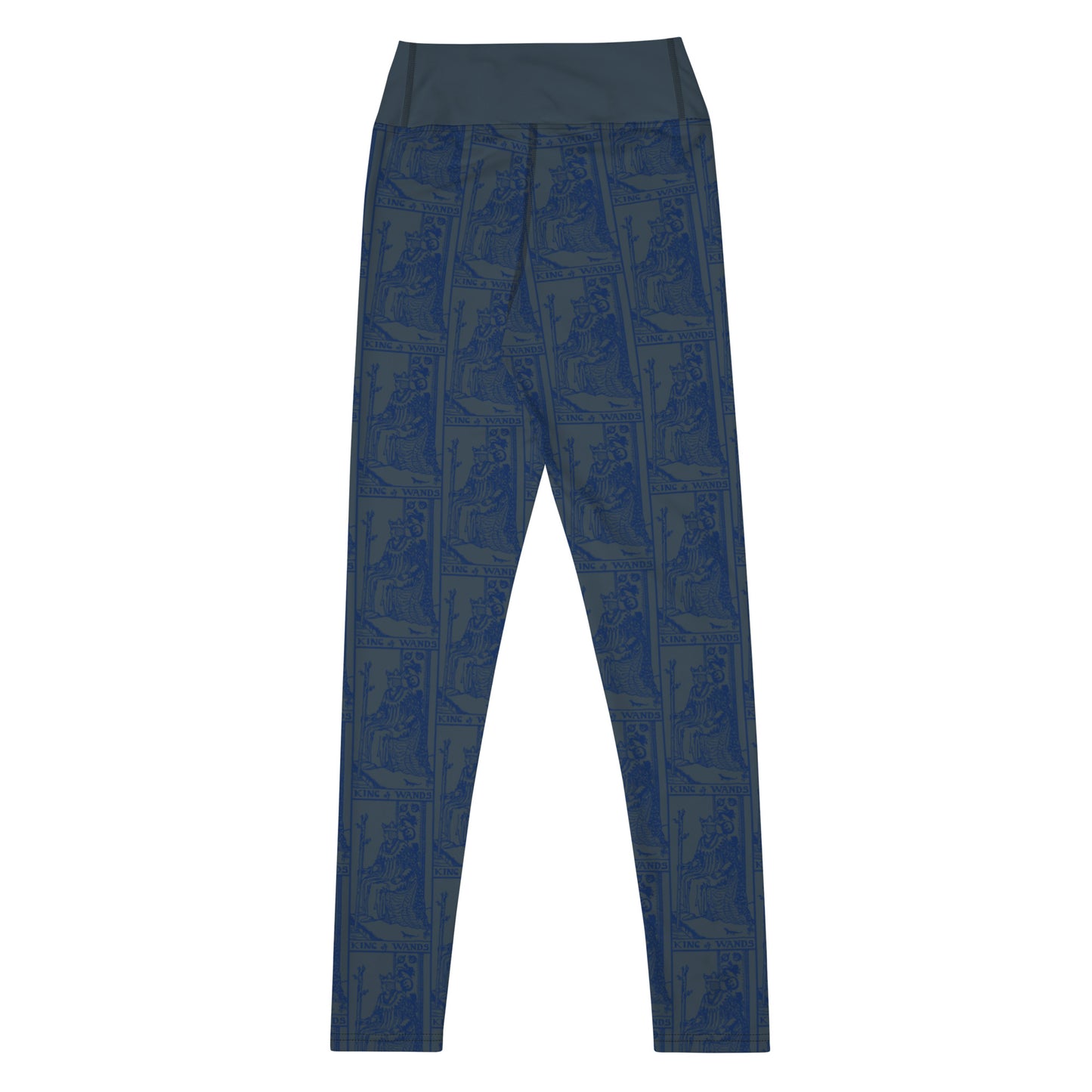 King of Wands Tarot Card Yoga Leggings