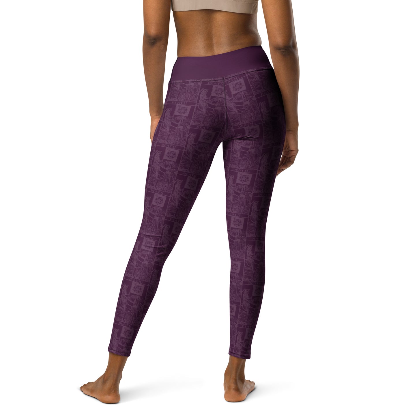 The Death Card Yoga Leggings