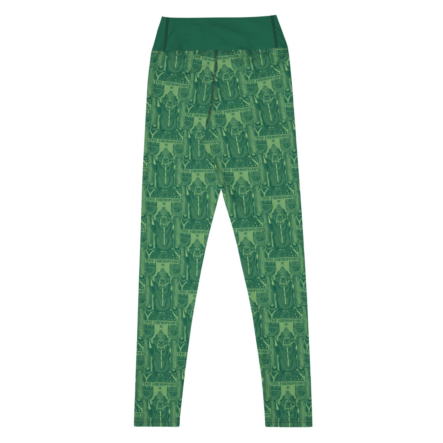 Hierophant Tarot Card Yoga Leggings