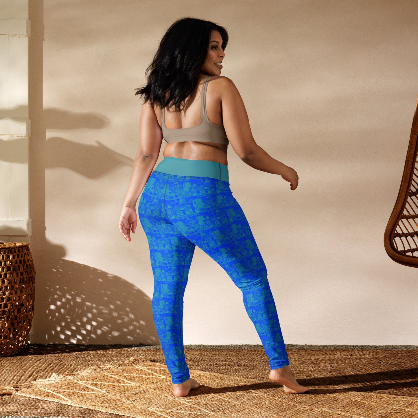 Judgement Tarot Card Yoga Leggings