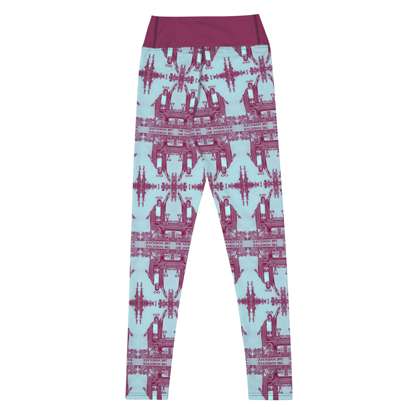 The Magician Tarot Card Yoga Leggings