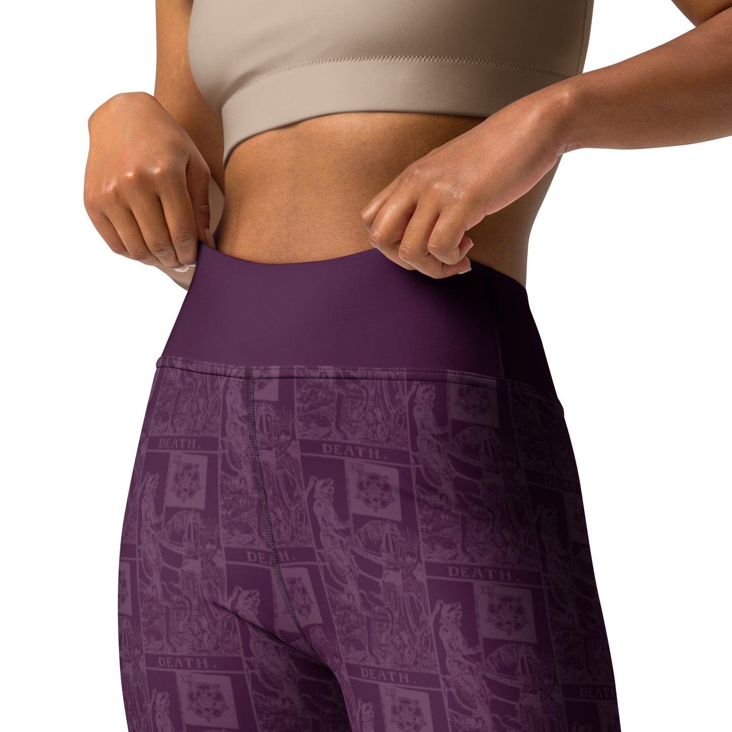 The Death Card Yoga Leggings