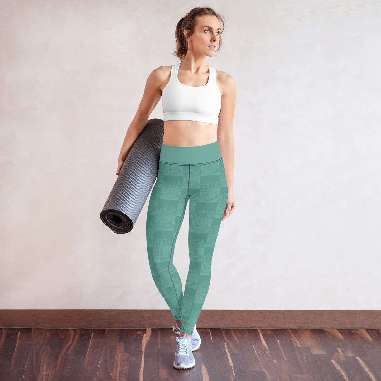 The Ten of Swords Card Yoga Leggings
