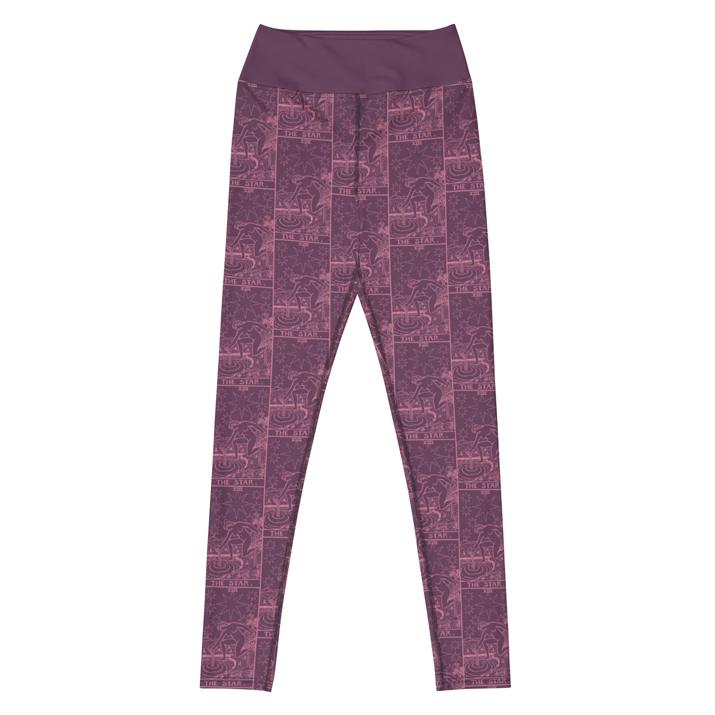 The Star Tarot Card Yoga Leggings #2