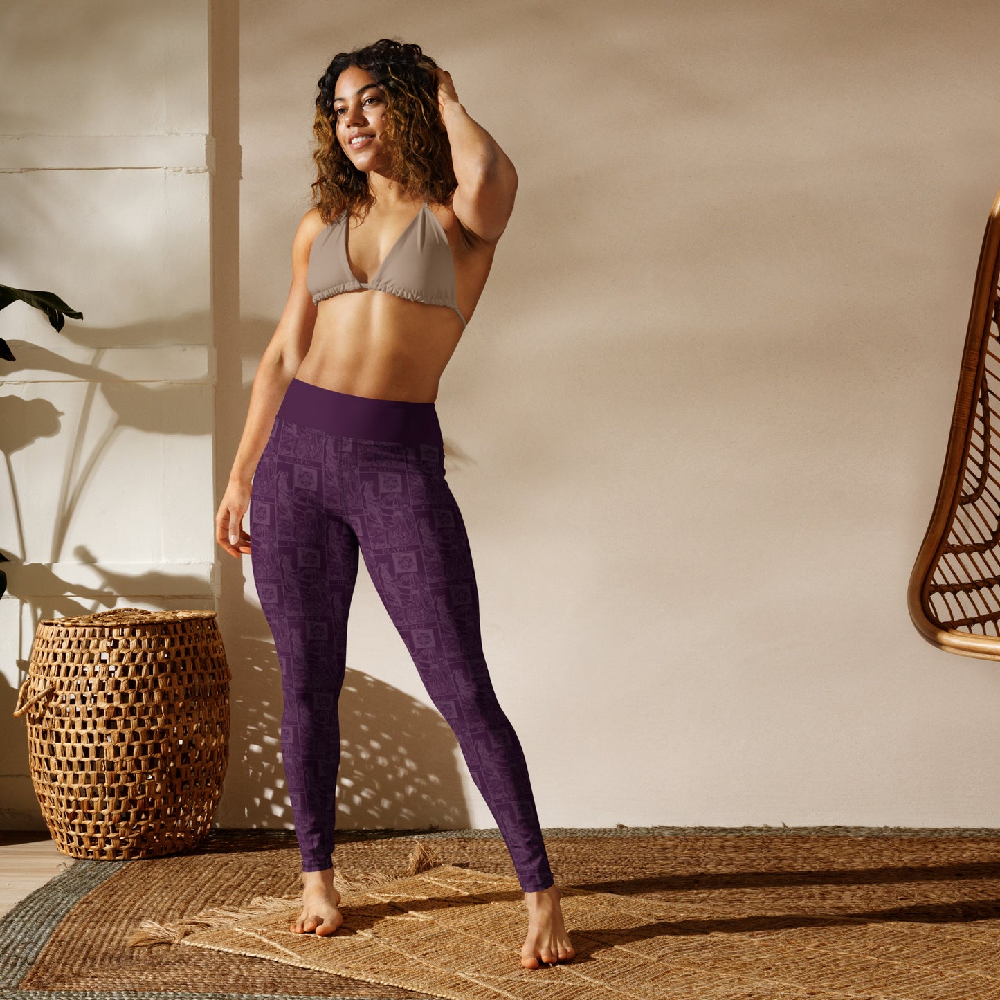 The Death Card Yoga Leggings