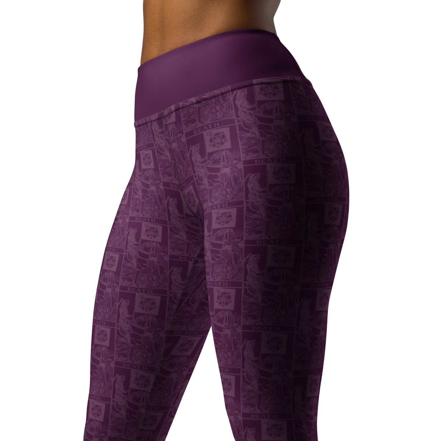 The Death Card Yoga Leggings