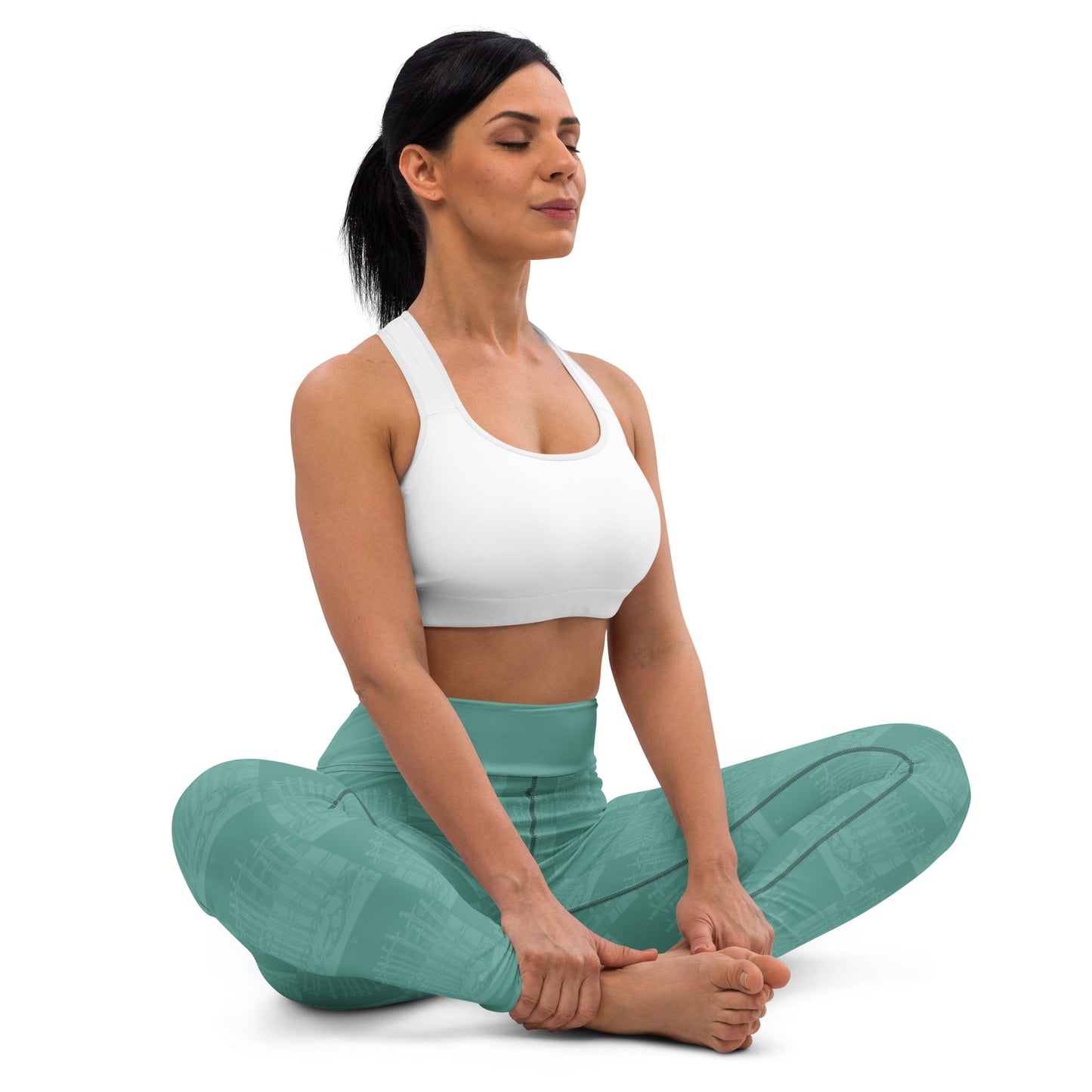 The Ten of Swords Card Yoga Leggings
