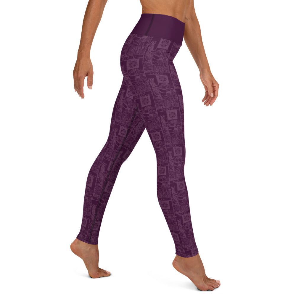 The Death Card Yoga Leggings