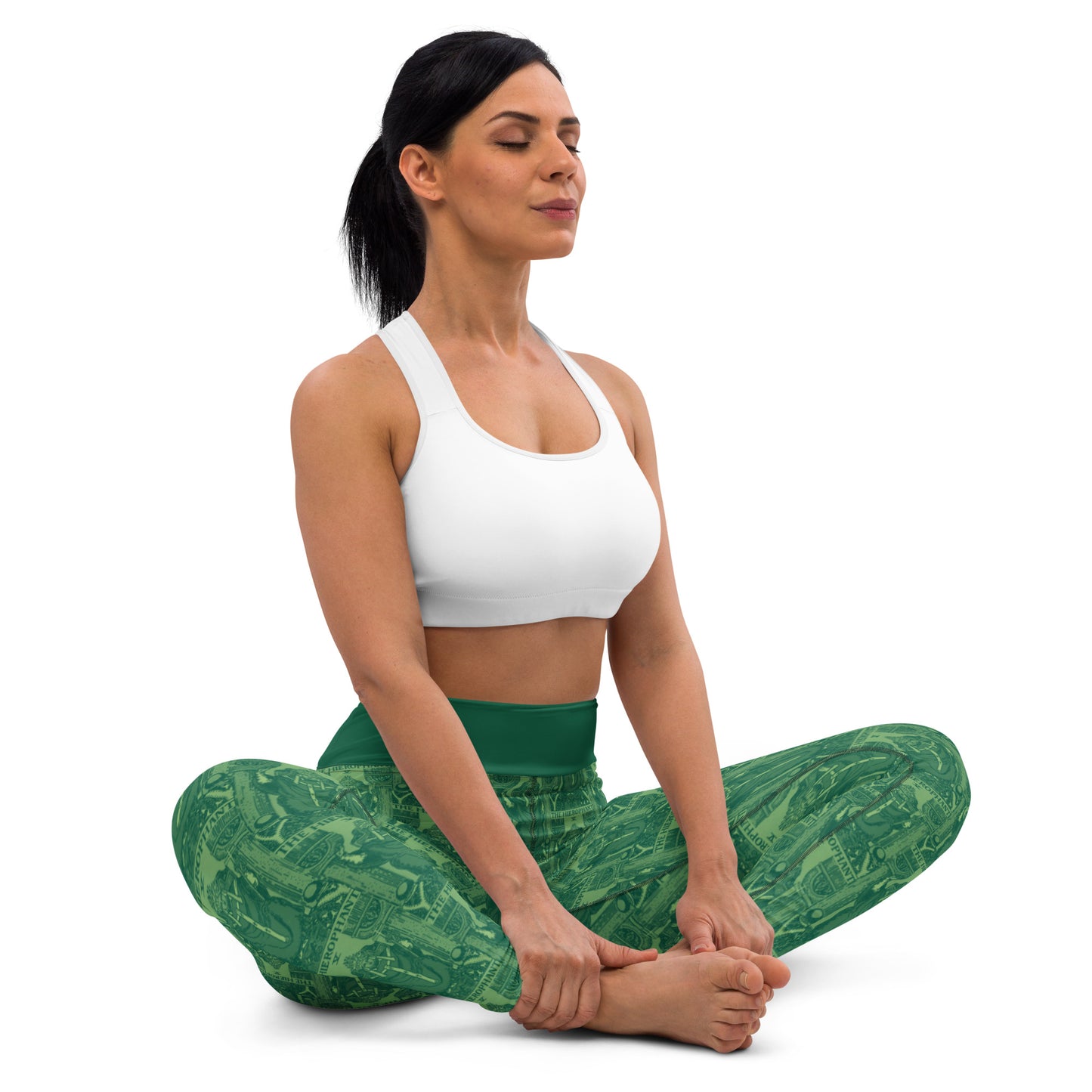Hierophant Tarot Card Yoga Leggings