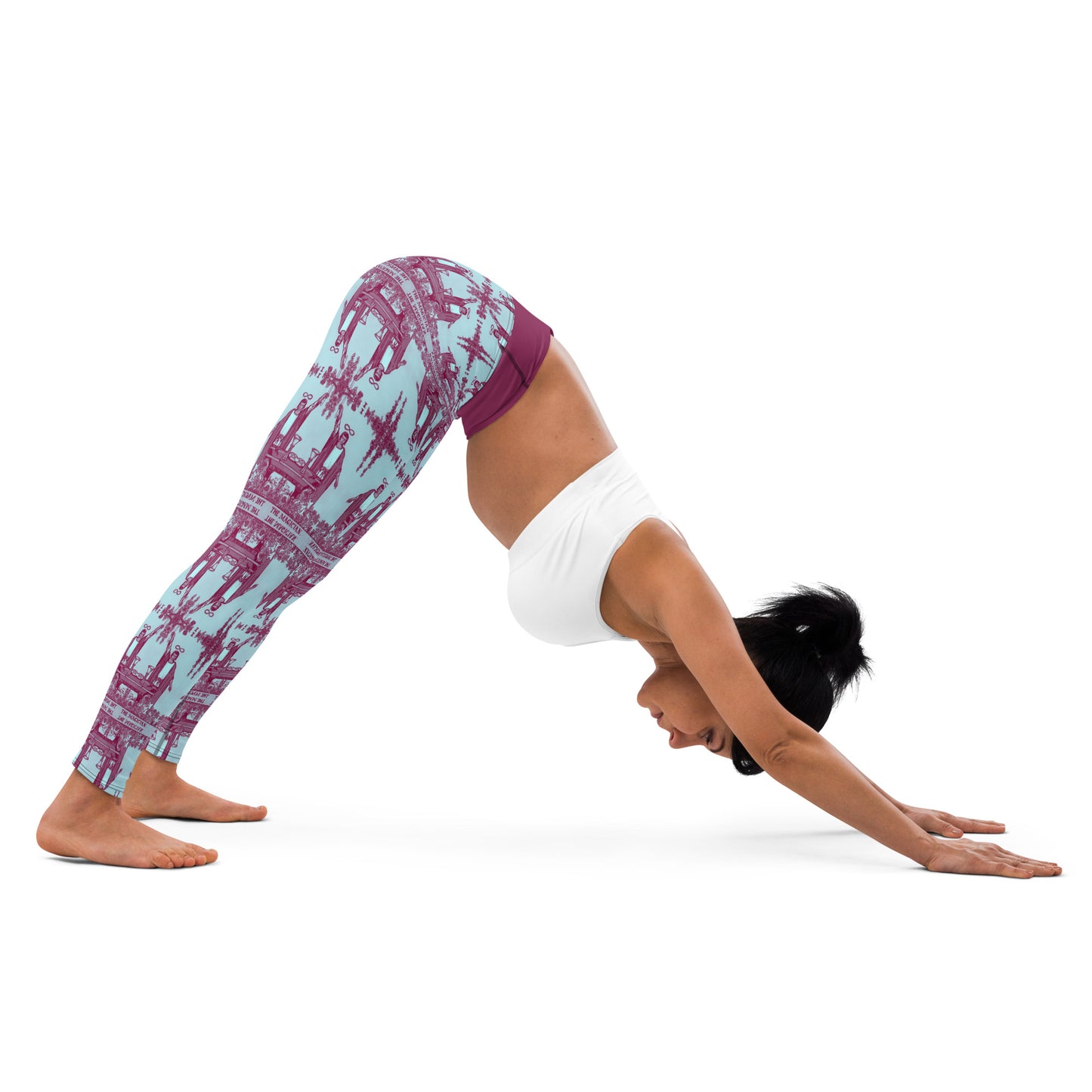 The Magician Tarot Card Yoga Leggings