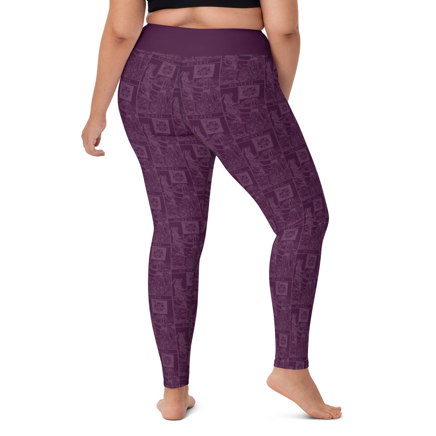 The Death Card Yoga Leggings