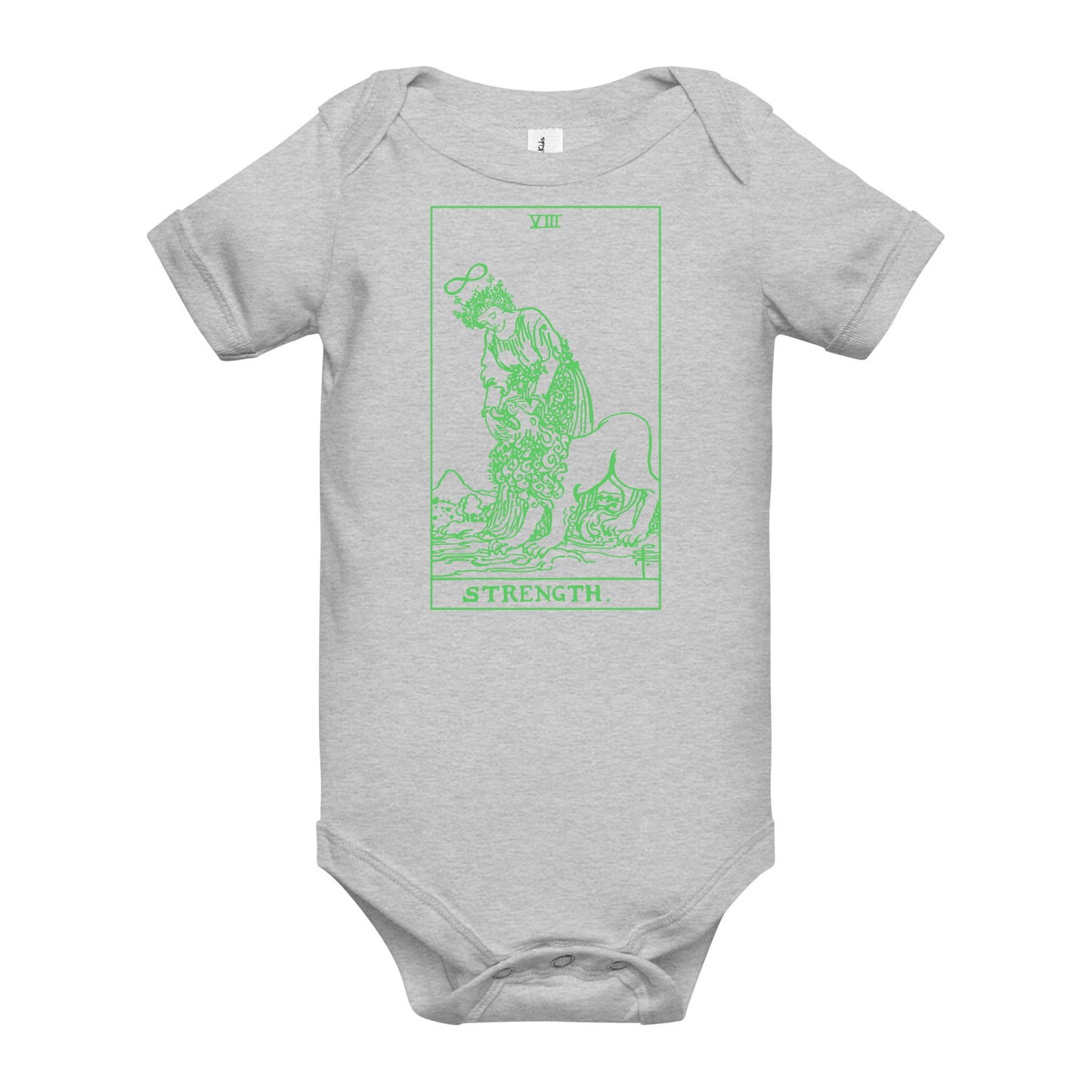 Strength Tarot Card One Piece for Babies