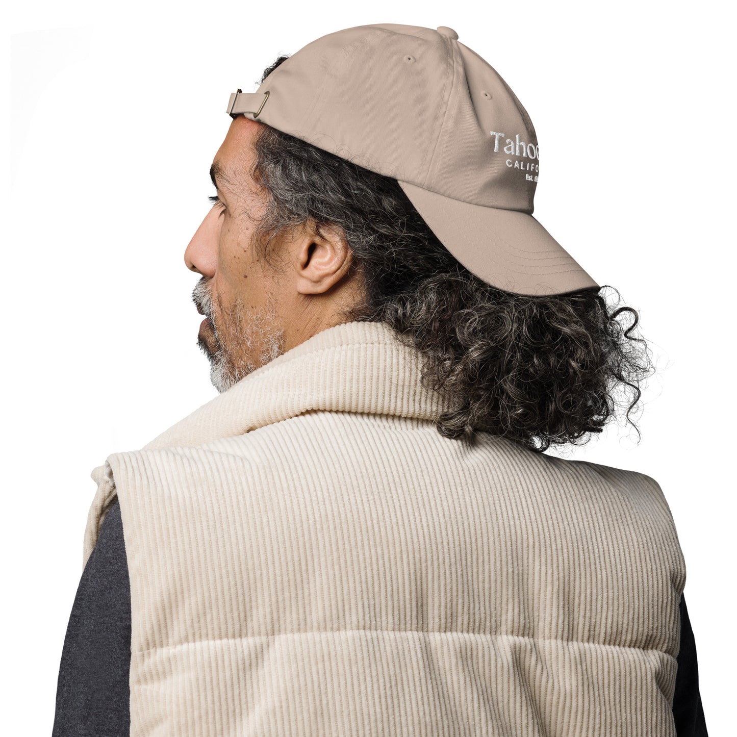 Beige Tahoe City Dad Hat