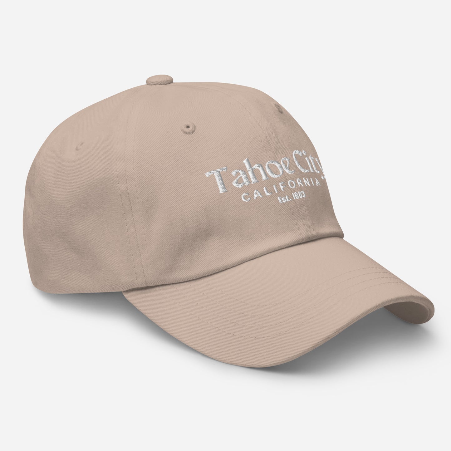 Beige Tahoe City Dad Hat