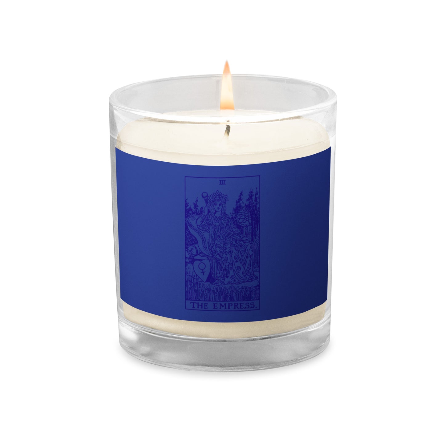 The Empress Card Scentless Soy Candle