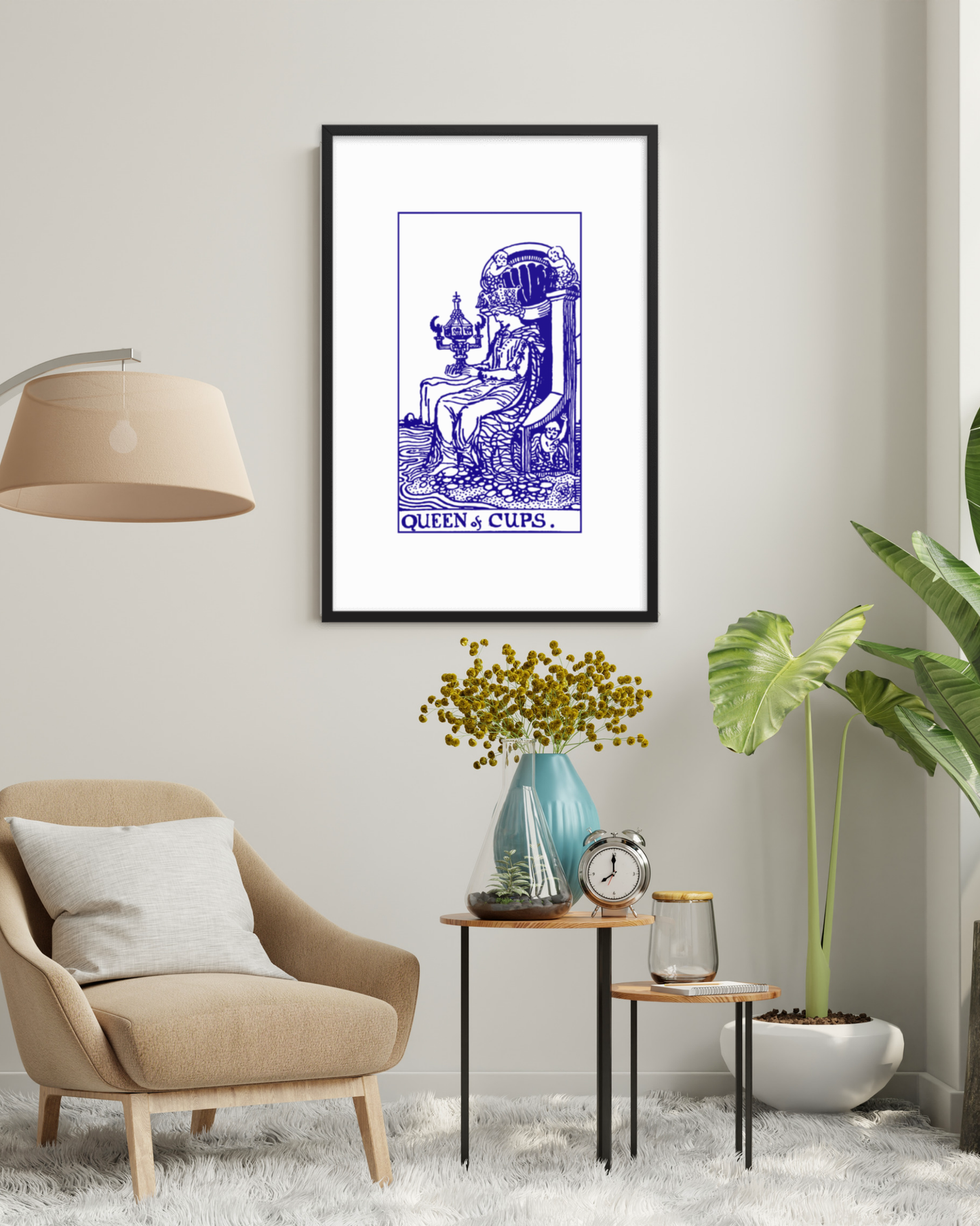 The World Tarot Card, Framed