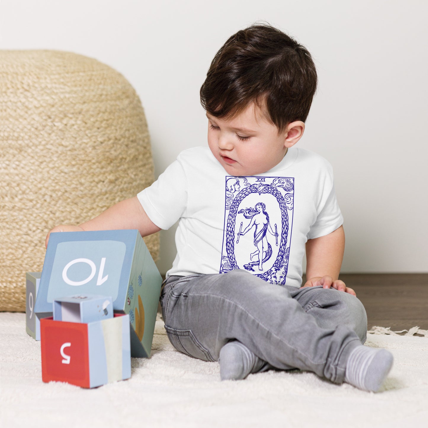 The World Tarot Card Tee for Tots