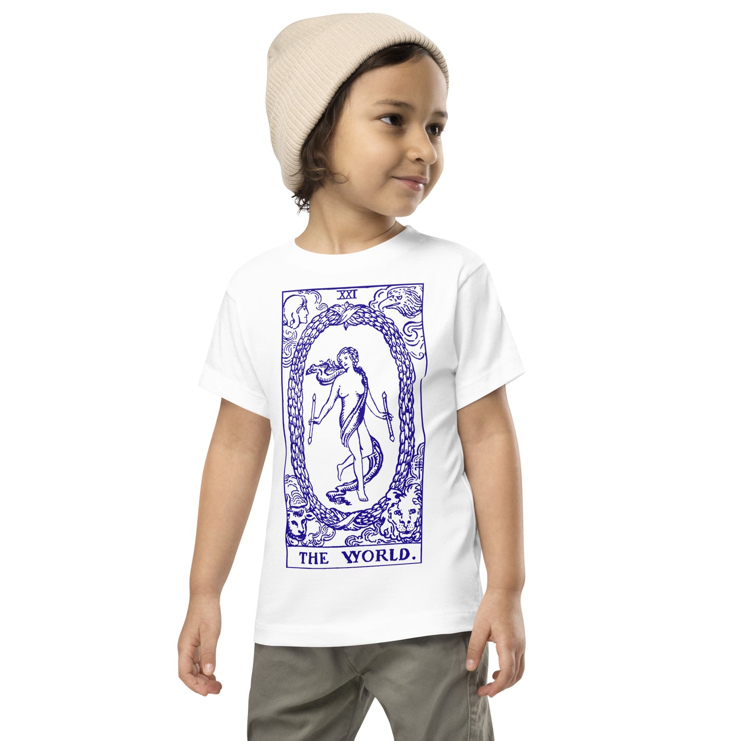 The World Tarot Card Tee for Tots
