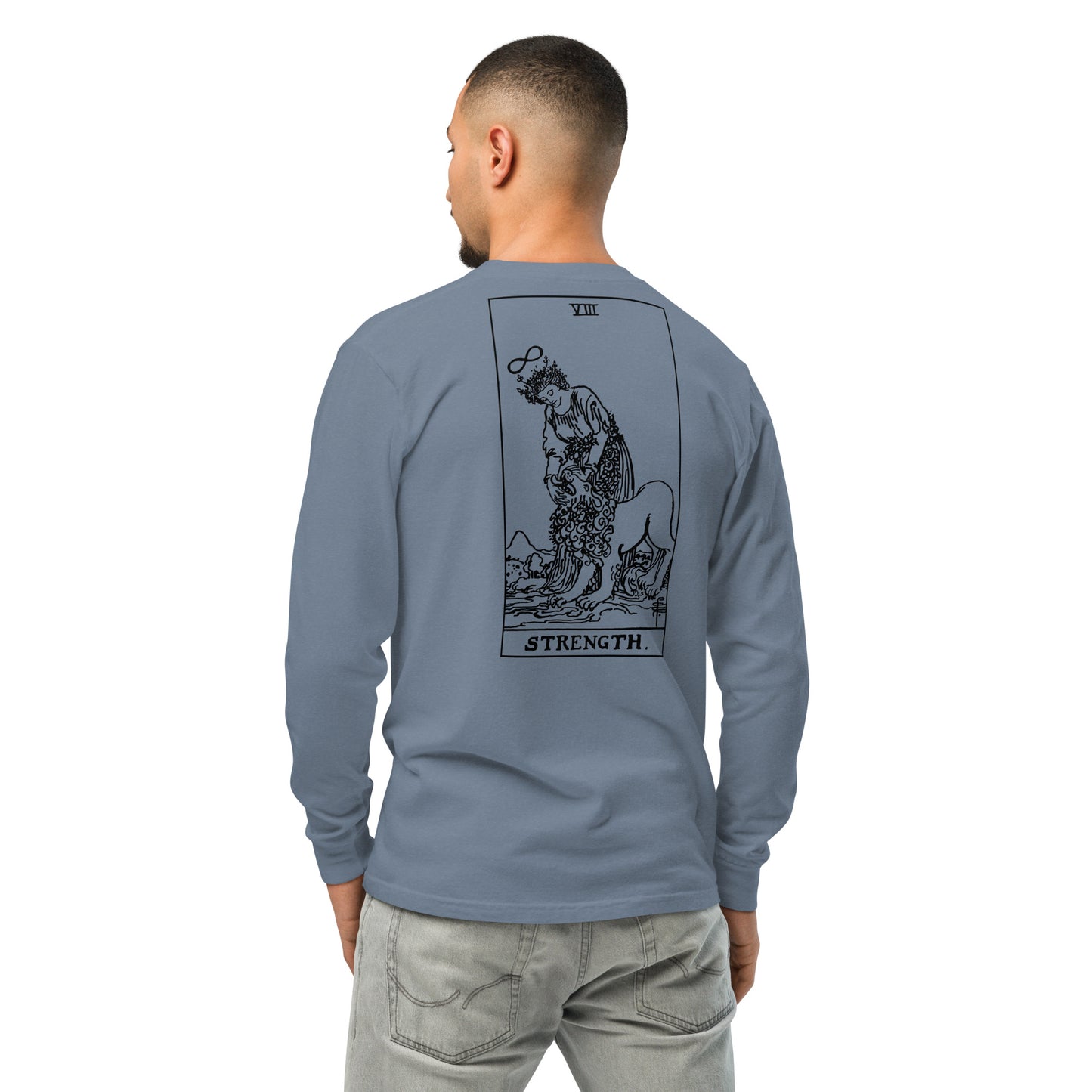 Strength Tarot Card Long-Sleeve Tee