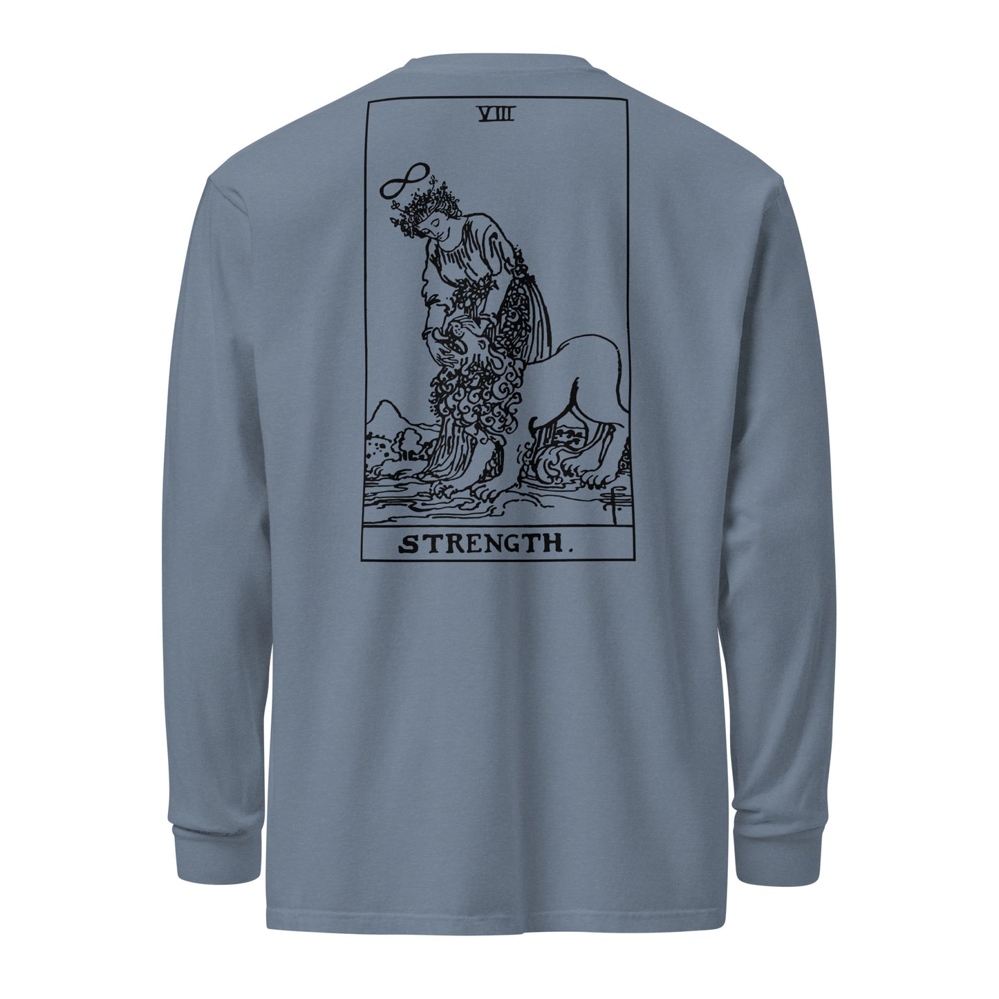 Strength Tarot Card Long-Sleeve Tee