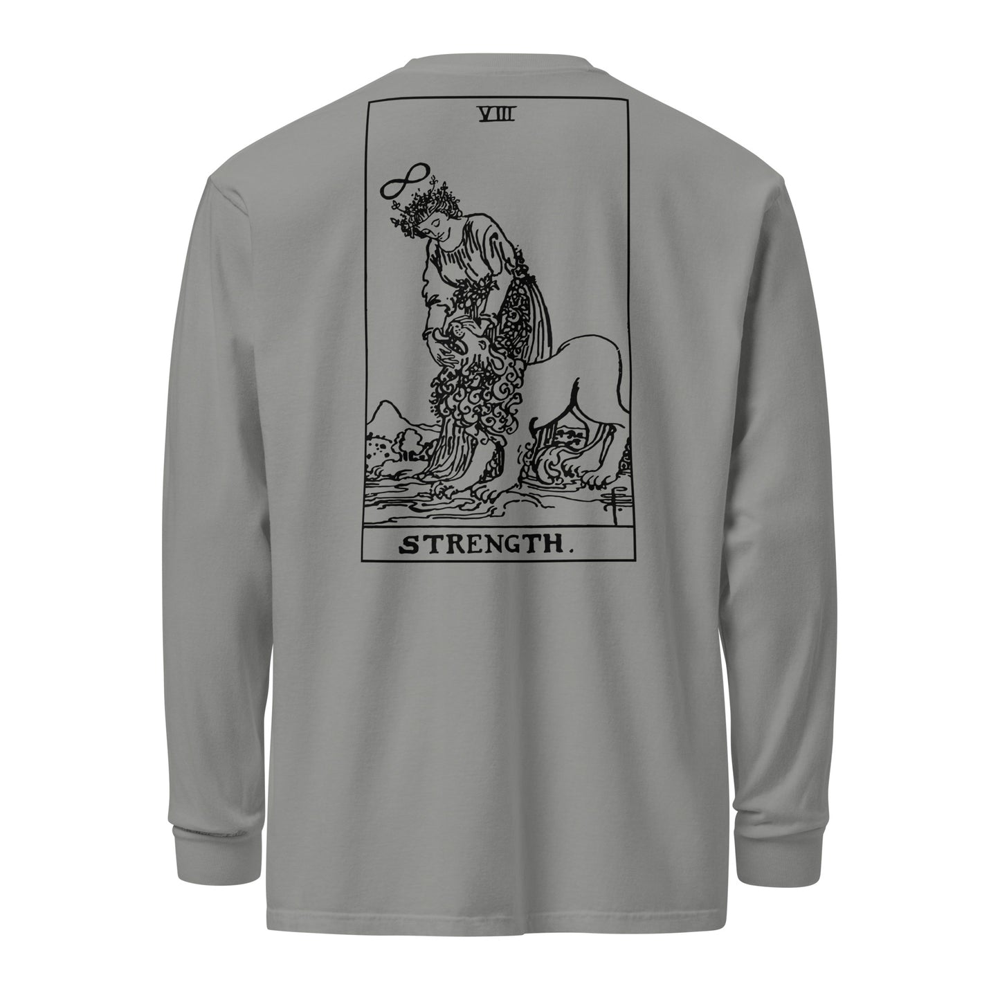 Strength Tarot Card Long-Sleeve Tee