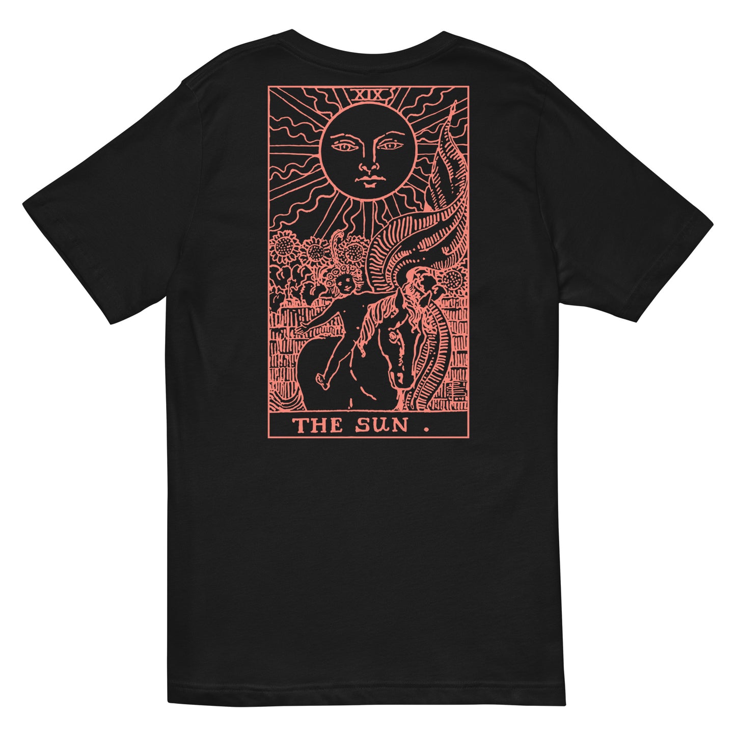 The Sun Tarot Card V-neck Tee