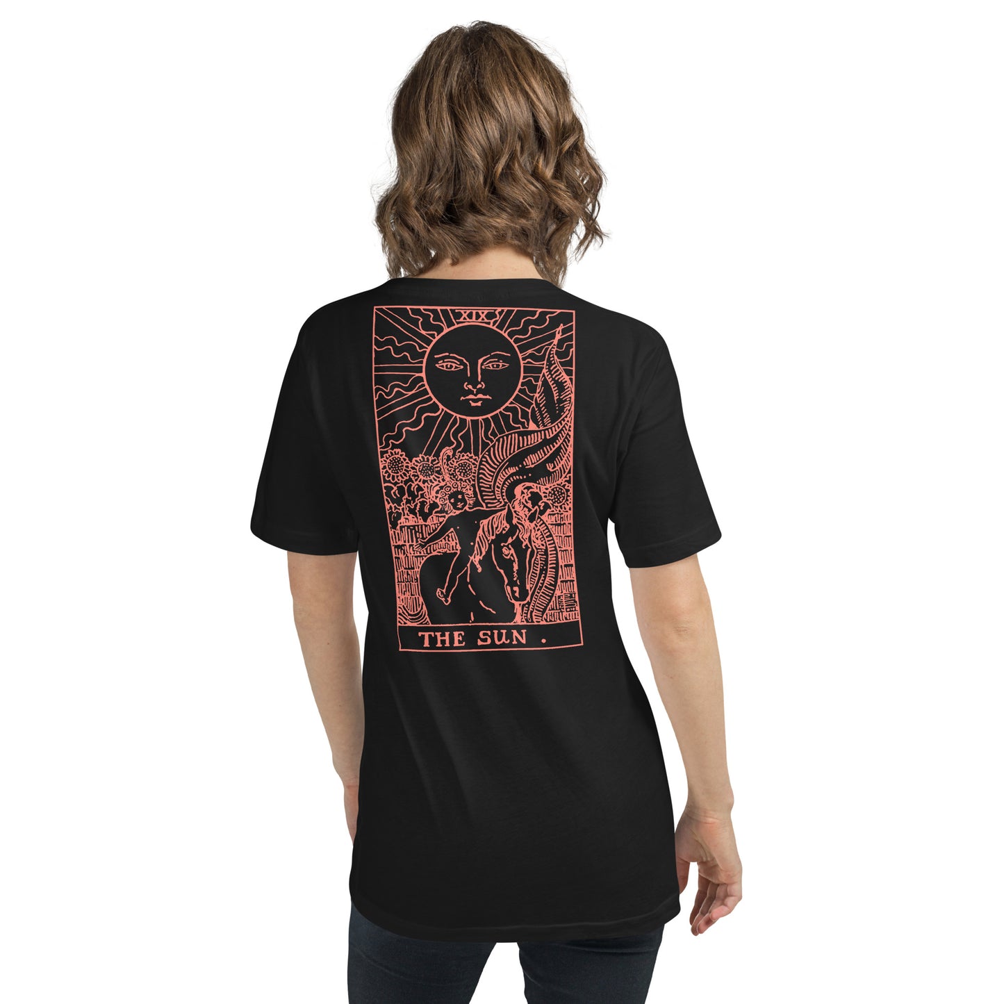 The Sun Tarot Card V-neck Tee