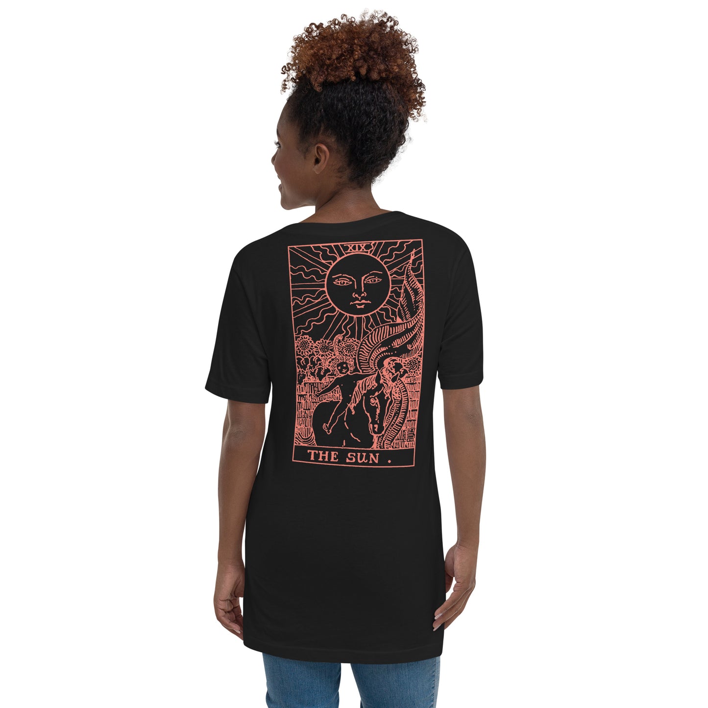 The Sun Tarot Card V-neck Tee