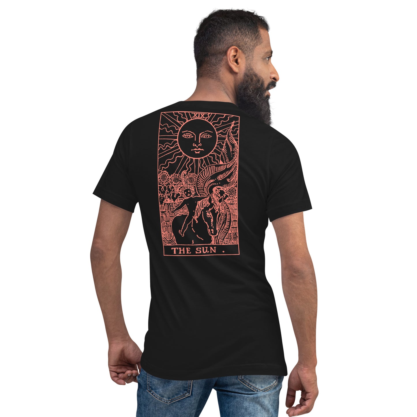 The Sun Tarot Card V-neck Tee