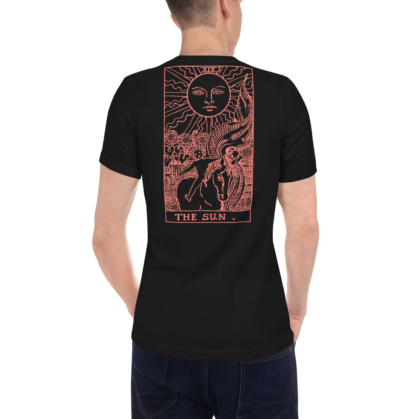 The Sun Tarot Card V-neck Tee