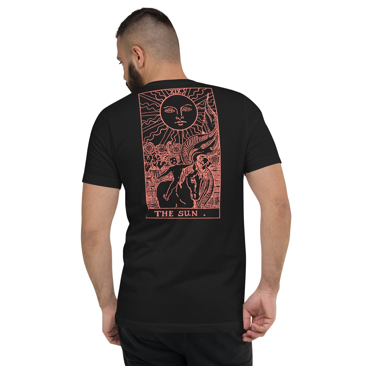 The Sun Tarot Card V-neck Tee