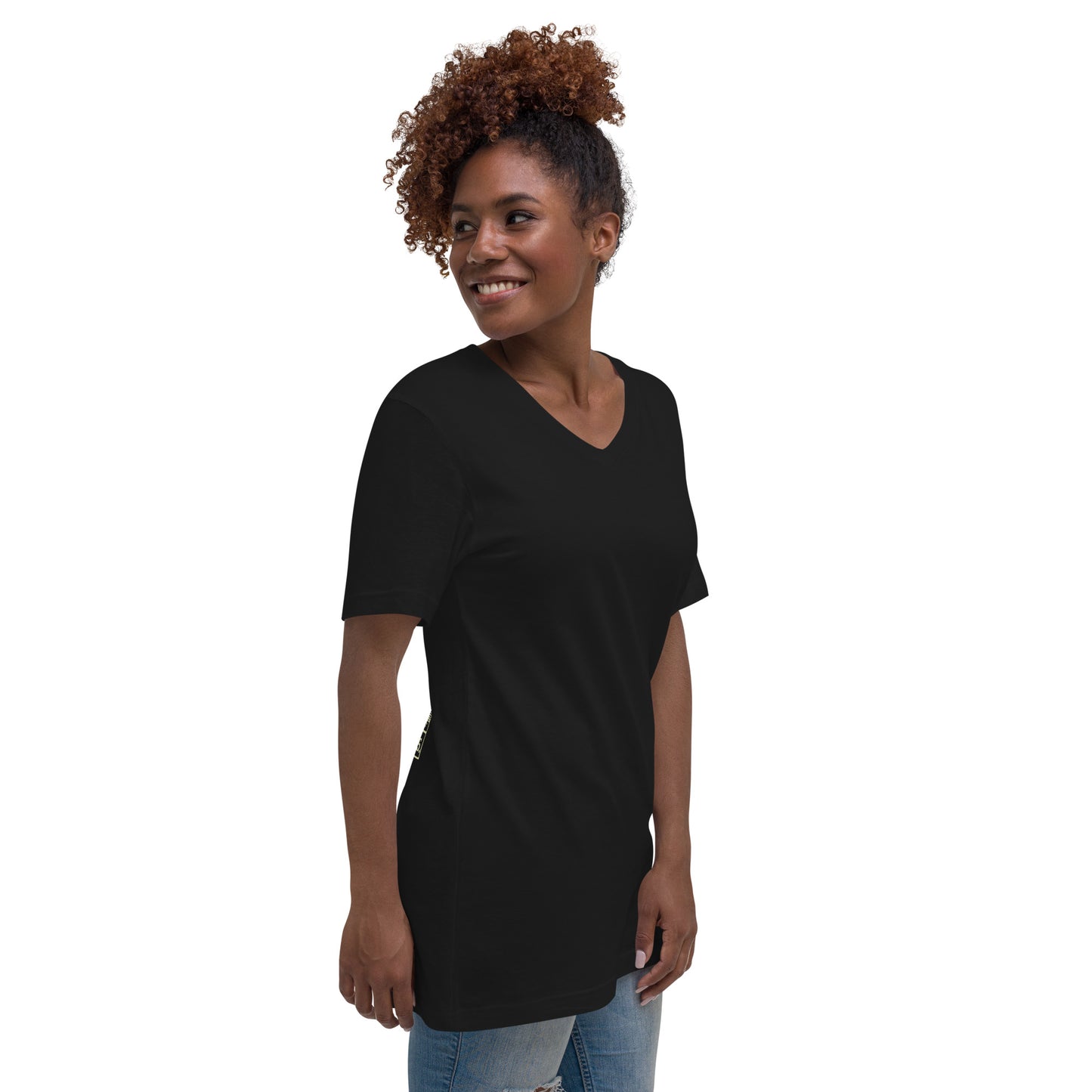 Queen of Swords Tarot Card V-Neck Tee