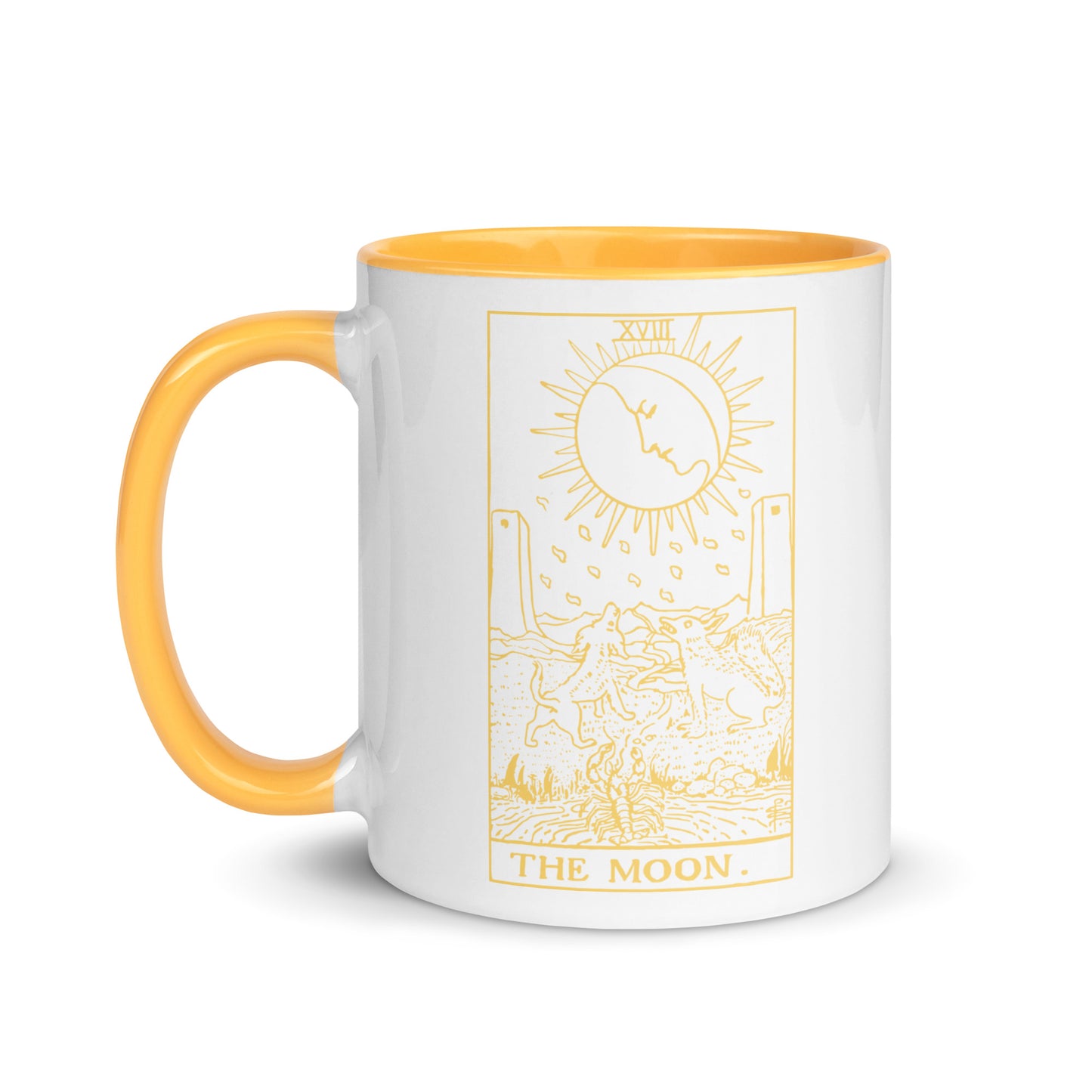 The Moon Tarot Card Coffee Mug