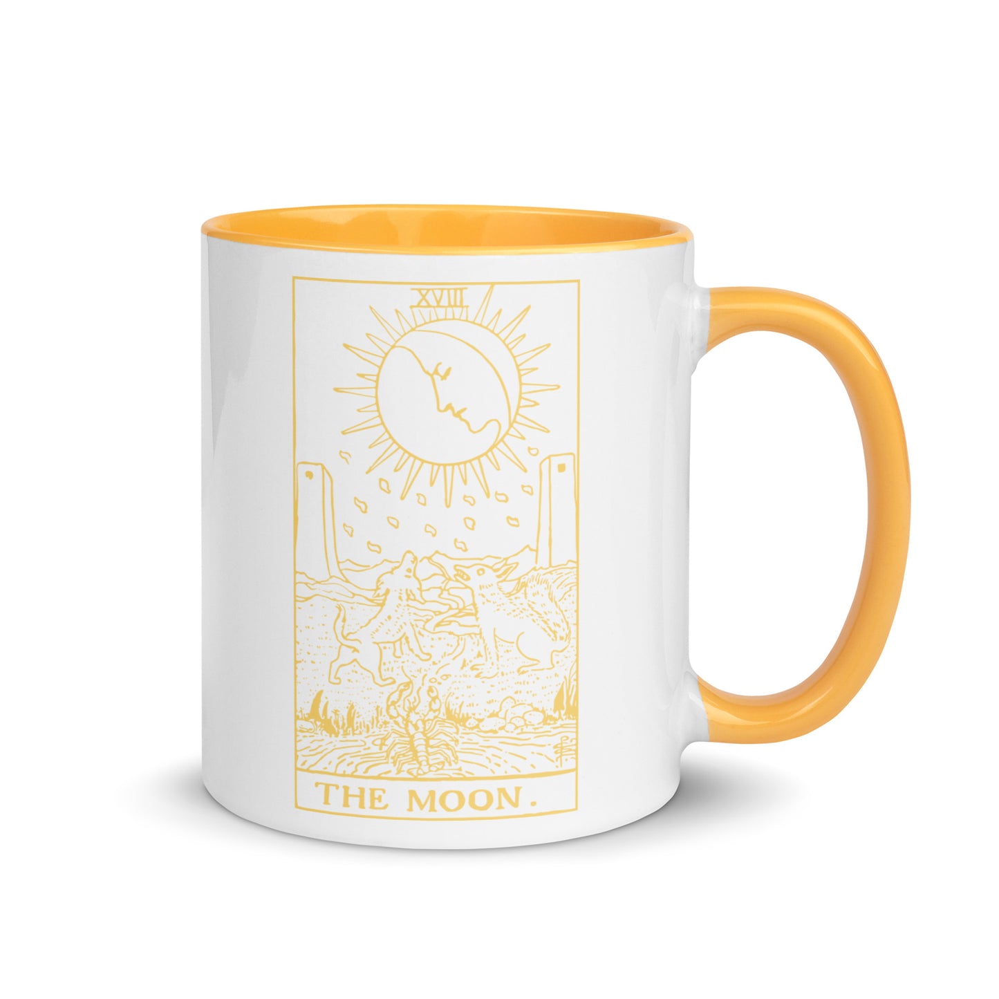 The Moon Tarot Card Coffee Mug