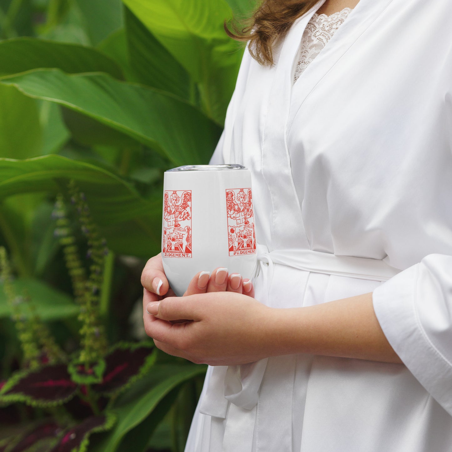 The Judgement Tarot Card 12 oz Insulated Tumbler