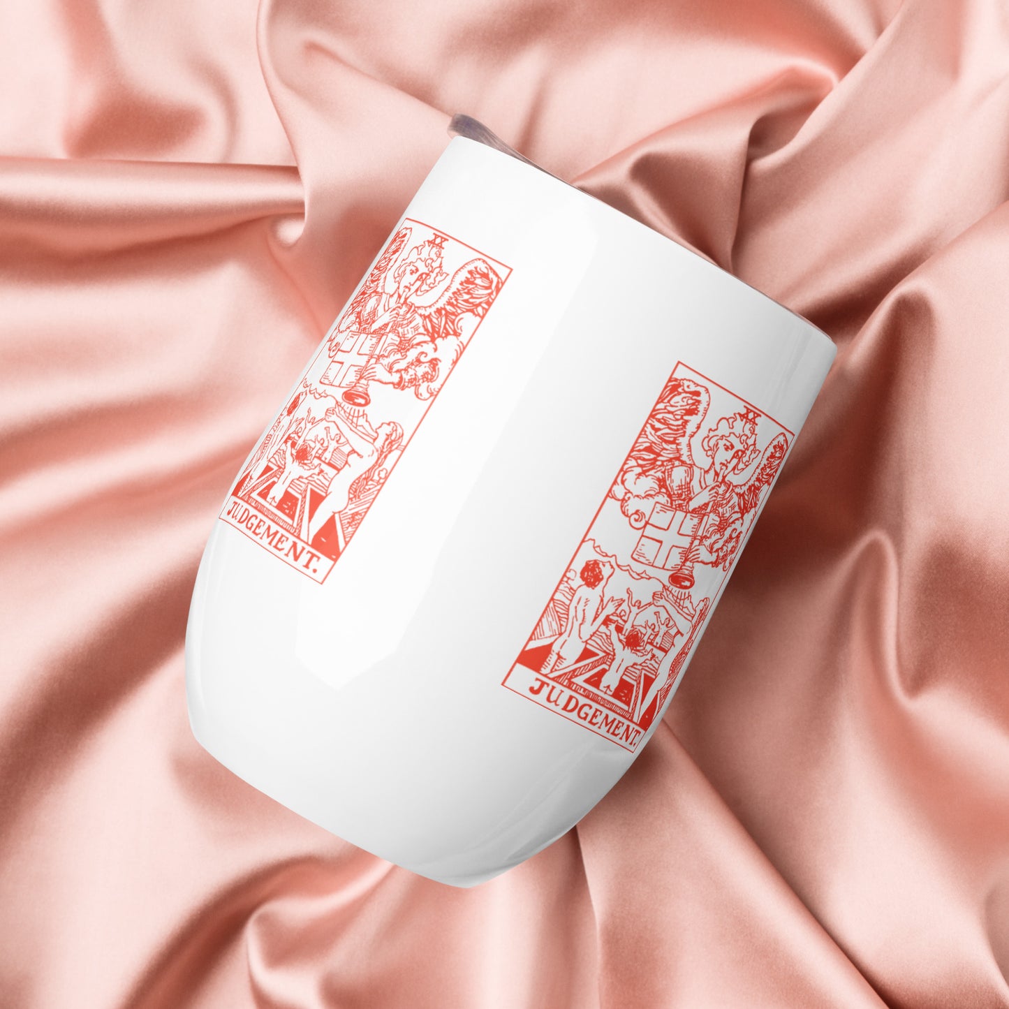 The Judgement Tarot Card 12 oz Insulated Tumbler